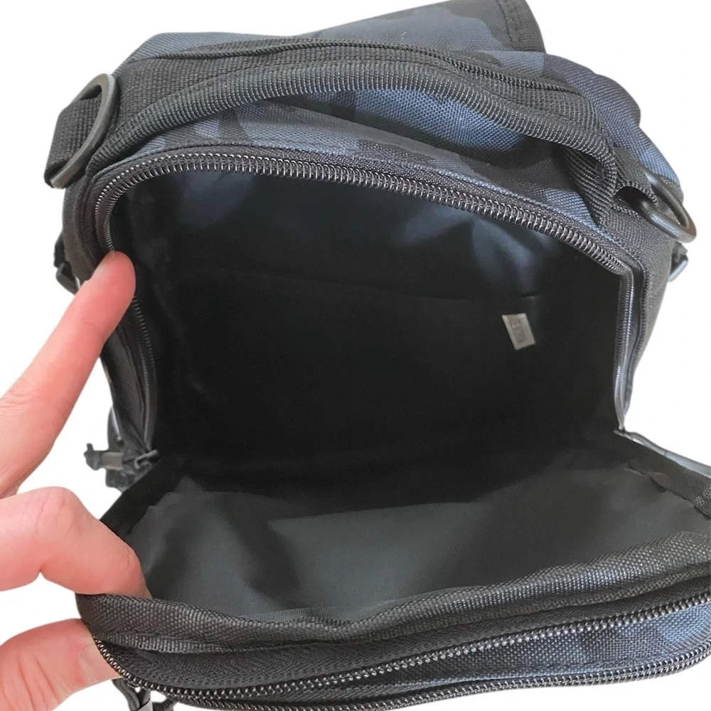Ghosthorn New Black Camouflage Tactical Fishing Waterproof Lightweight Backpack